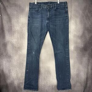 Polo Ralph Laren Classic Fit Dungarees‎ Denim Jeans Me Size 36 x 34 RN#41381